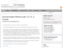 Tablet Screenshot of 3d-targets.de